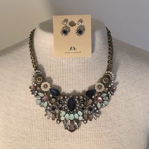Parisian Belle statement necklace and earrings